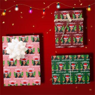 Funny Kamala Harris Pink Christmas   Sheets