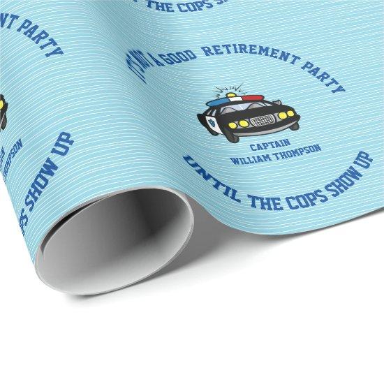 Funny Personalized Cop Retirement