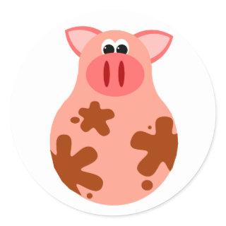 Funny Pig Sticker
