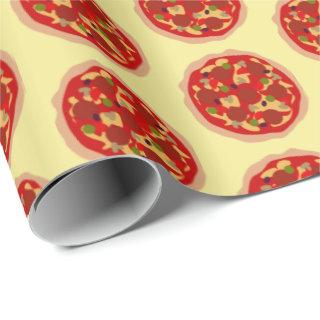 Funny pizza pattern Birthday party