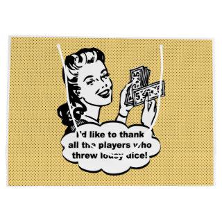 Funny Retro Bunco Gift Bag