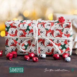 Funny Samoyed Christmas Pattern