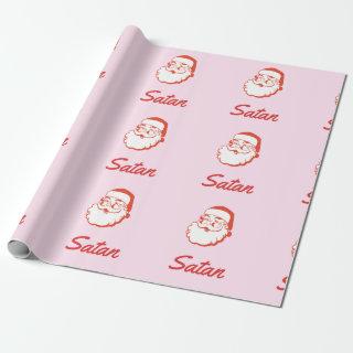 Funny Satan Santa Claus Spelling Mistake Typo