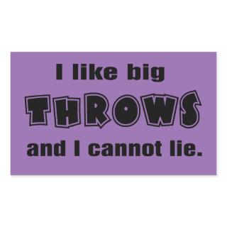 Funny Shot Put Discus Hammer Javelin Throw Sticker