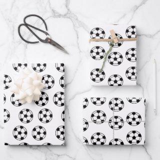 Funny Soccer Ball Pattern  Sheets