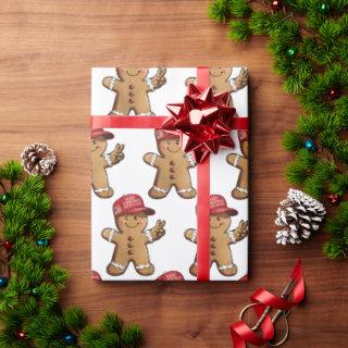 Funny Trump Gingerbread Man Make Christmas Great