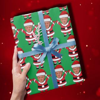 Funny Trump Santa Claus Custom Face Photo