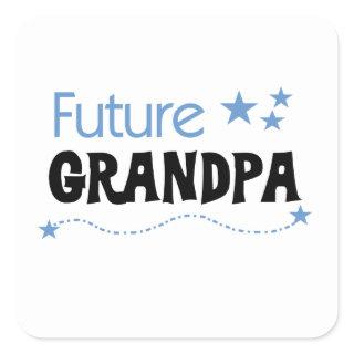 Future Grandpa Tshirts and Gifts Square Sticker