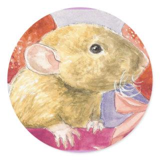 fuzzy dumbo rat sticker