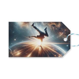 Galactic Breakdance Explosion in Deep Space Gift Tags