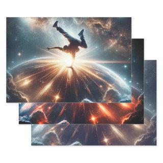 Galactic Breakdance Explosion in Deep Space  Sheets