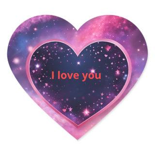 Galaxy Love Sticker