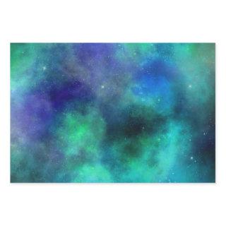 Galaxy, Universe, Stars, Outer Space Gift Pattern  Sheets