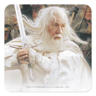 GANDALF™ Fight with Sword Square Sticker