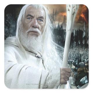 GANDALF™ with Staff Square Sticker