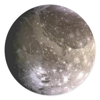 Ganymede Classic Round Sticker
