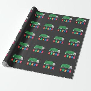 Garbage Truck Gift Trash Truck With Dumpsters