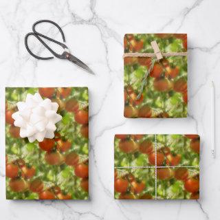 Garden Cherry Tomatoes Nature Pattern    Sheets