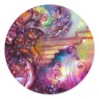 GARDEN OF THE LOST SHADOWS / MYSTIC STAIRS CLASSIC ROUND STICKER