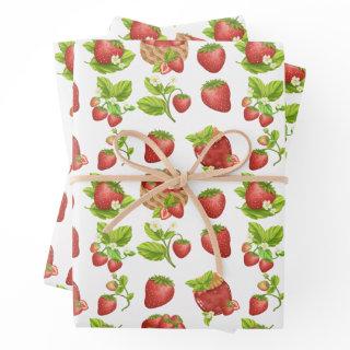 Garden Strawberries and Strawberry Jam   Sheets