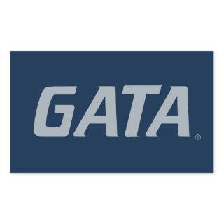 GATA RECTANGULAR STICKER