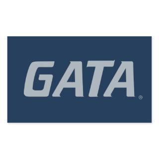 GATA RECTANGULAR STICKER