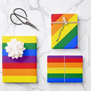 Gay Pride Striped Rainbow Pattern  Sheets