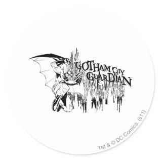 GC Guardian Drawing Classic Round Sticker