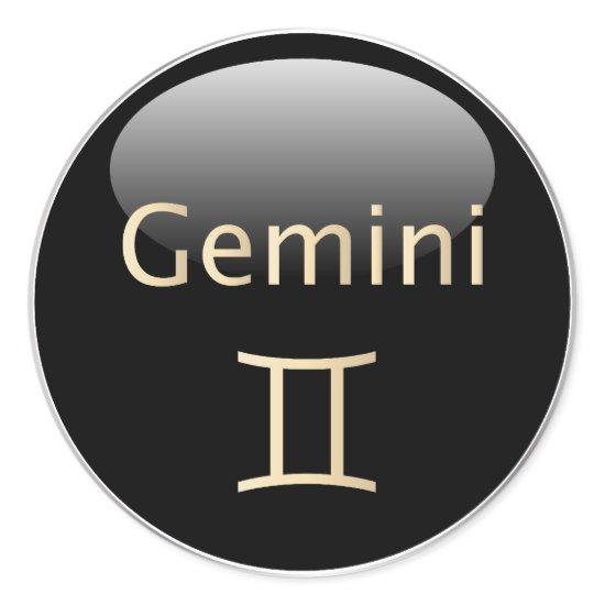 Gemini zodiac astrology,  star sign stickers