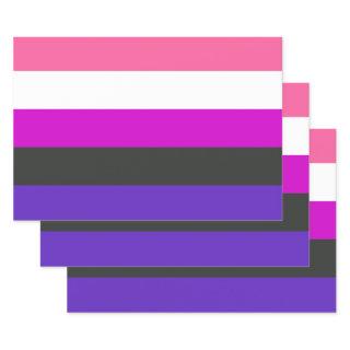 Genderfluid Pride Flag  Sheets