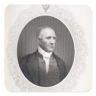 General Samuel Houston Square Sticker