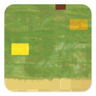 Genesis Day 3: Vegetation 2014 Square Sticker