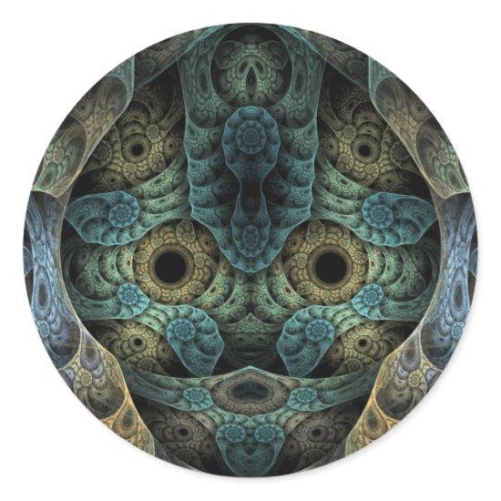 Genetic Memory Classic Round Sticker