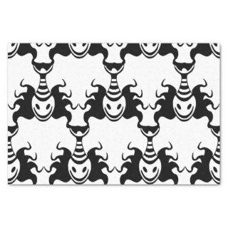 Genie Ghost Coming Out of Lamp Seamless Pattern Tissue Paper