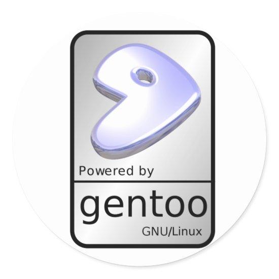 Gentoo Linux Sticker
