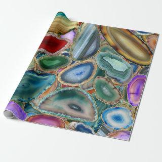 Geodes crystal pattern - Multicolor