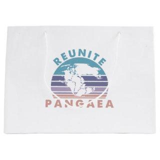 Geologist Gift  funny Geology Reunite Pangeae  Large Gift Bag