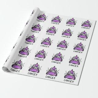 Geometric crab cancer star sign