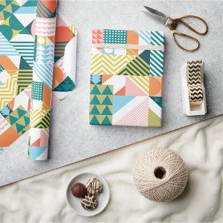 Geometric Jumble Pattern