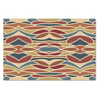 Geometric Opaque Stained Glass Style Design  Tissue Paper