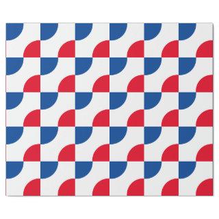 Geometric Patterns Camouflage Red Blue White Cool
