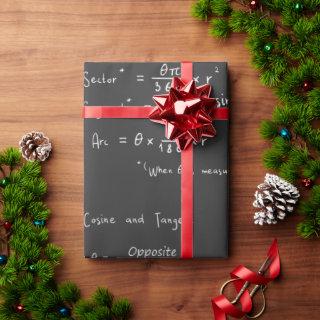 Geometry & Trigonometry Equations Chalkboard Math