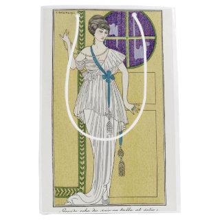 George Barbier, Art Deco Medium Gift Bag