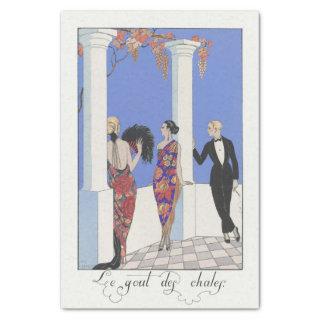 George Barbier, Art Deco Tissue Paper