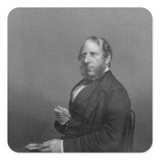 George Cruikshank Esq Square Sticker