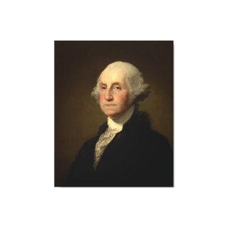 George Washington 1st American President by Stuart Canvas Print