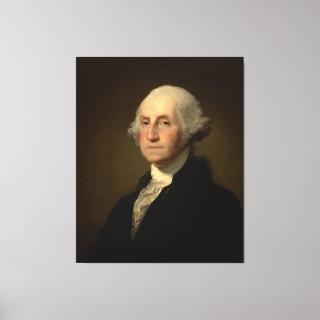 George Washington 1st American President by Stuart Canvas Print
