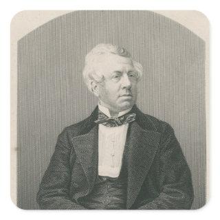 George William Frederick Howard Square Sticker