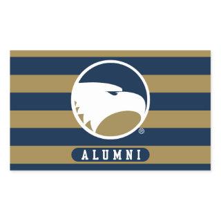 Georgia Southern University Alumni Stripes Rectangular Sticker