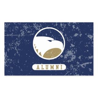 Georgia Southern University  Distressed Rectangular Sticker